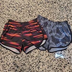 Champion running shorts size small bundle
